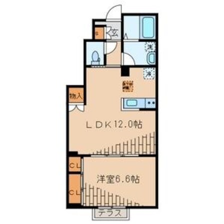 エルカーサHDKの物件間取画像